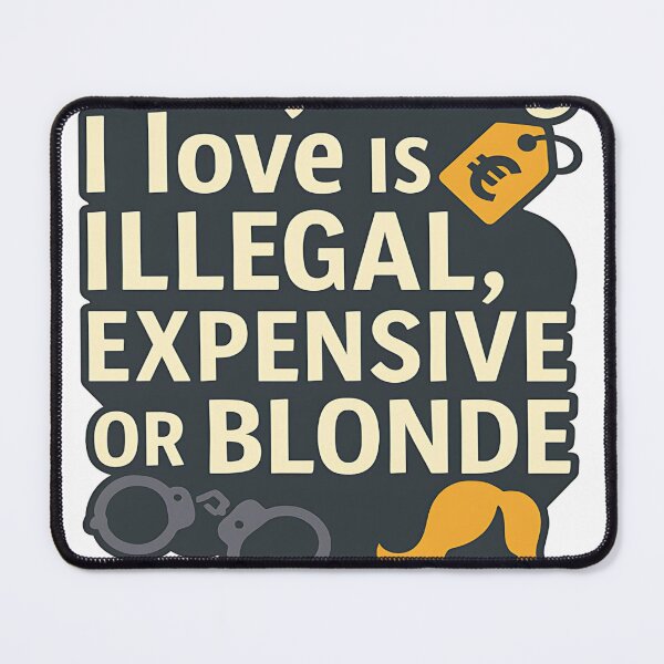 Item preview, Everything I Love Is Illegally Expensive or Blonde designed and sold by niedi18.