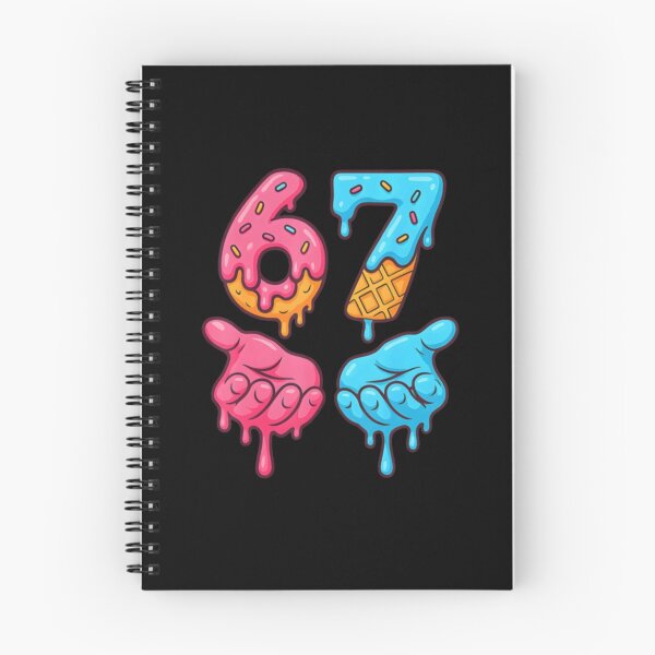 Item preview, Six Seven Ice Cream Drip 67 Gen Alpha Slang 6 7  designed and sold by ghanagjkiyf.
