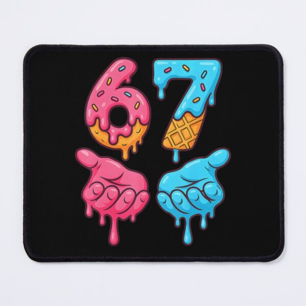Item preview, Six Seven Ice Cream Drip 67 Gen Alpha Slang 6 7  designed and sold by ghanagjkiyf.