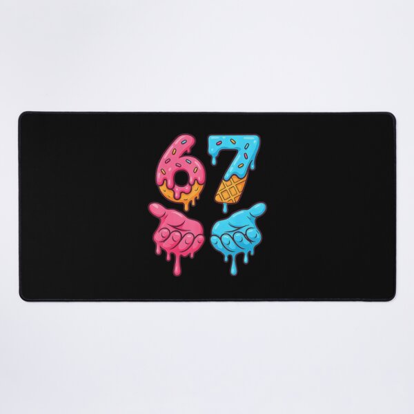 Item preview, Six Seven Ice Cream Drip 67 Gen Alpha Slang 6 7  designed and sold by ghanagjkiyf.