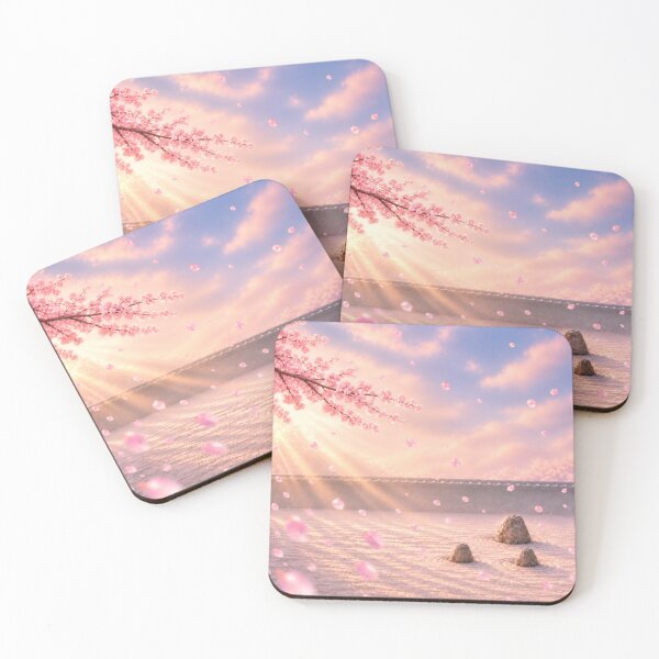 Item preview, Cherry Blossoms in a Japanese Zen Garden designed and sold by LumiSakura.