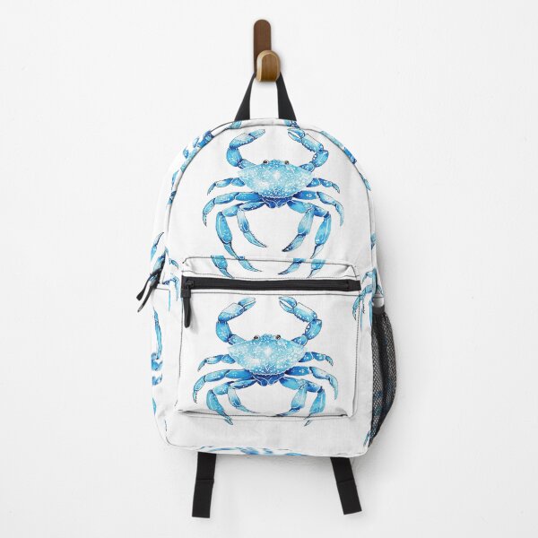Item preview, Blue Crab Watercolour Illustration designed and sold by Wild Thistle Art.