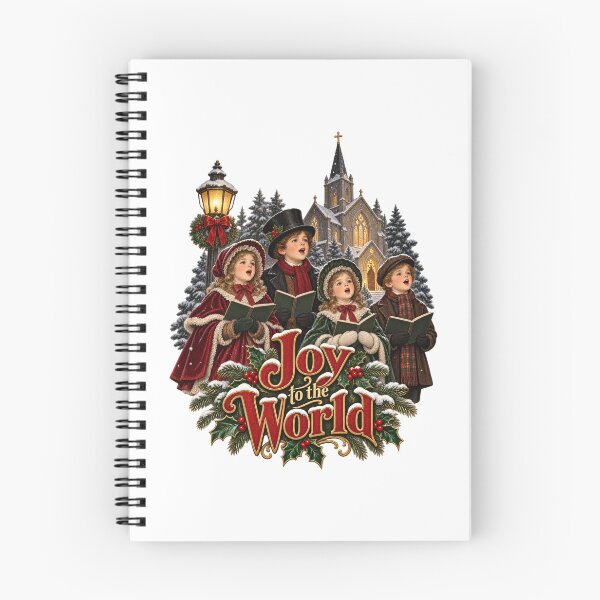 Item preview, Vintage Joy to the World Christmas Carolers designed and sold by Kaikab007.