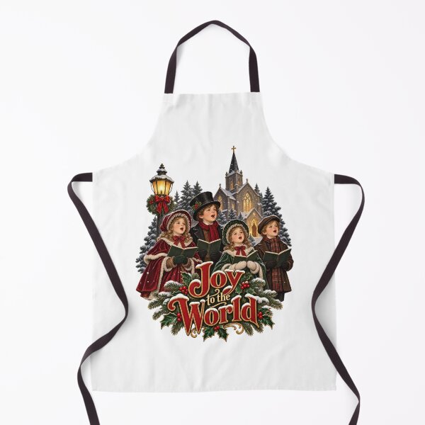Item preview, Vintage Joy to the World Christmas Carolers designed and sold by Kaikab007.
