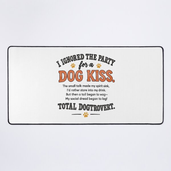 Item preview, Total Dogtrovert – Funny Introvert Dog Lover Quote designed and sold by Blupunk.