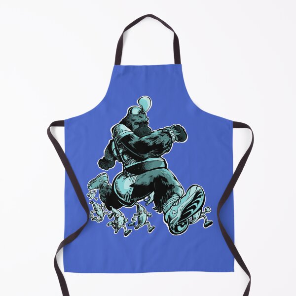 Item preview, Runner Gorilla - Blue designed and sold by TomiAx.