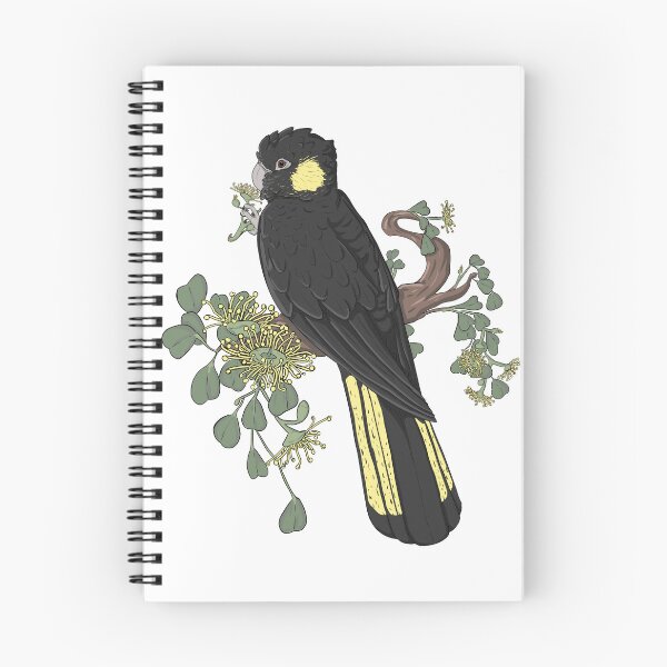 Item preview, Yellow Tailed Black Cockatoo  designed and sold by SnowpeaSoph.