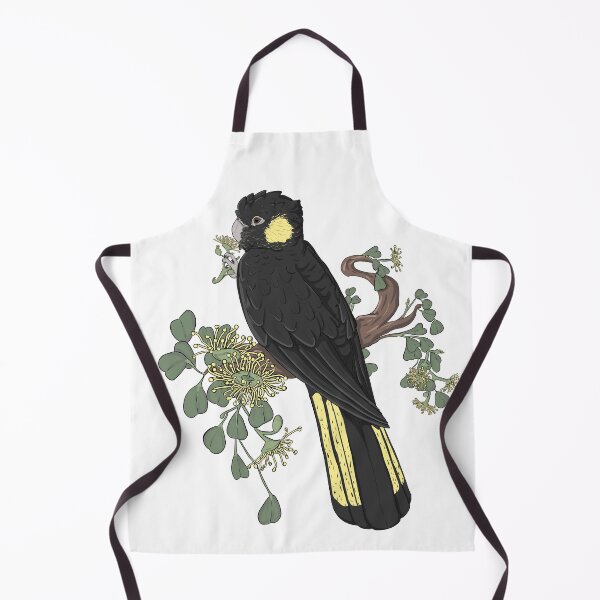 Item preview, Yellow Tailed Black Cockatoo  designed and sold by SnowpeaSoph.
