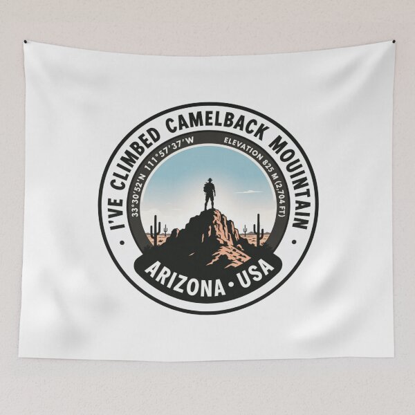 Item preview,  I've Climbed Camelback Mountain Arizona USA Desert Hiking designed and sold by jeshands.