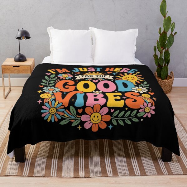Item preview,  Funny Vegan I’m Just Here For The Good Vibes Gift For Vegan Food Lovers designed and sold by AmeliaShirts.