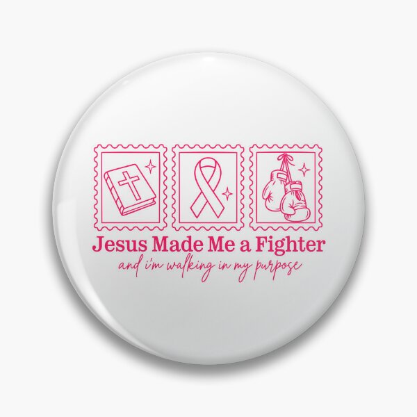 Item preview, Jesus Made Me A Fighter designed and sold by TheIMES.