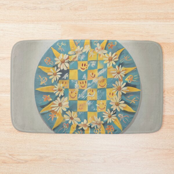 Item preview, Retro Daisy Grid designed and sold by ONYX Pixee.