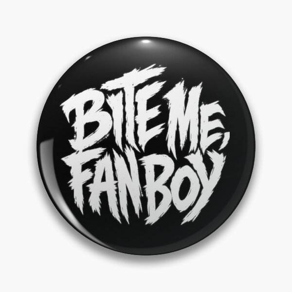 Artikelvorschau, Beiß mich, Fanboy-Graffiti-Logo entworfen und verkauft von Nature Explore Game.