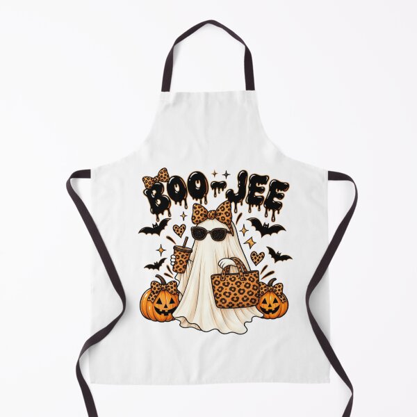 Item preview, Halloween Ghost Pumpkin Coffee Luxury Glam BOO-JEE designed and sold by Thread&Fable.