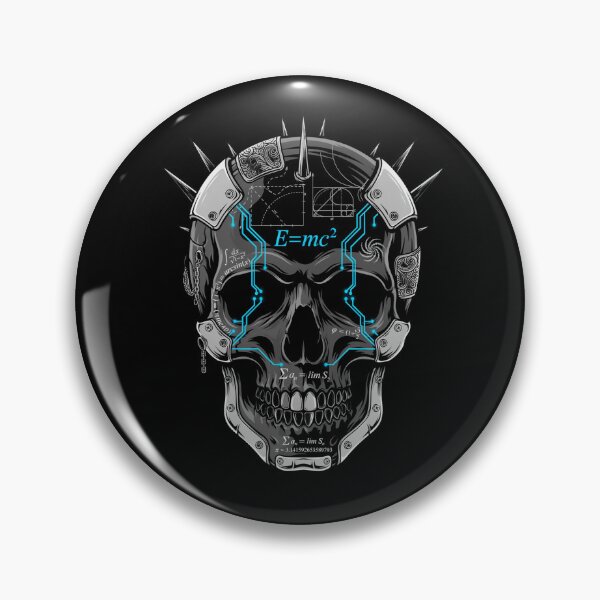 Item preview, FUTURISTIC SKULL T-SHIRT SKULL T-SHIRT designed and sold by Monrue66 .
