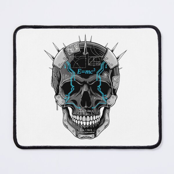 Item preview, FUTURISTIC SKULL T-SHIRT SKULL T-SHIRT designed and sold by Monrue66 .