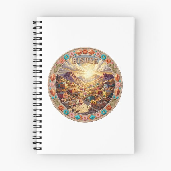 Item preview, Bisbee Arizona USA Historic Mining Town Embroidered Patch Sticker designed and sold by Imaginarium of Chaos falcon88 .
