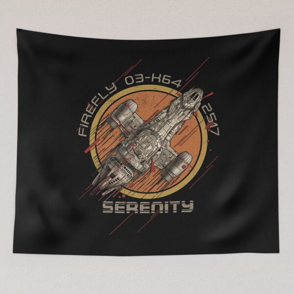 Item preview, Firefly You Can’t Take The Sky From Me Retro Sci-Fi Spaceship 1 designed and sold by Briancreek-A.