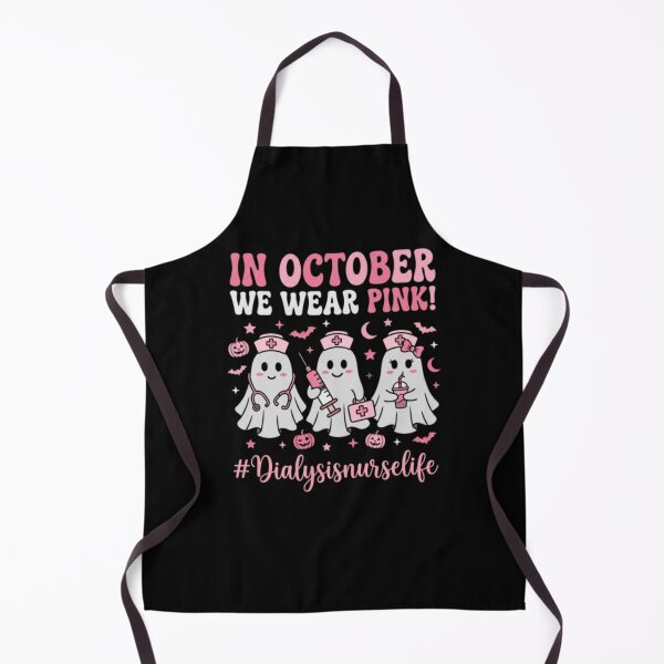 Item preview, Retro Spooky Dialysis Nurse Ghost for October Shifts designed and sold by ghanagjkiyf.