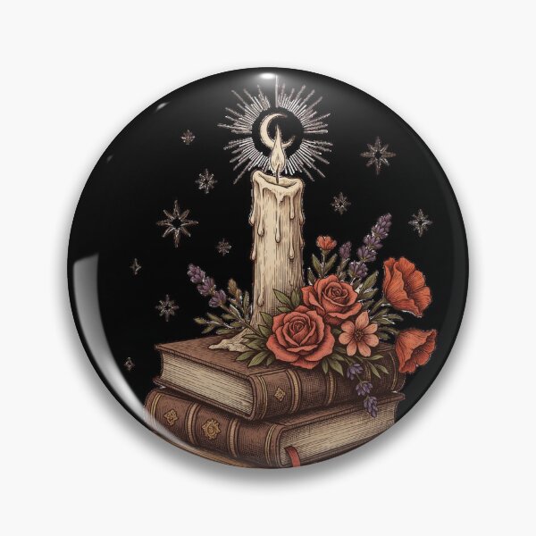 Item preview, Dark Academia Antique Books & Candle designed and sold by EvaAnPi.