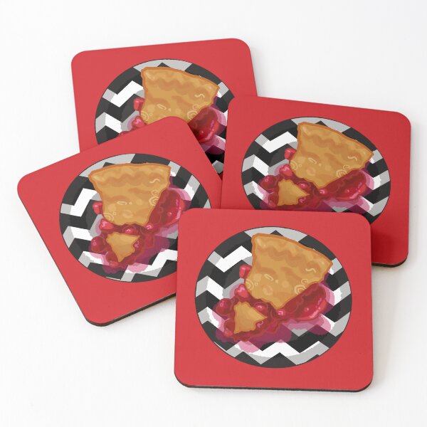 Item preview, Tarta de cerezas Twin Peaks designed and sold by pinkybat.