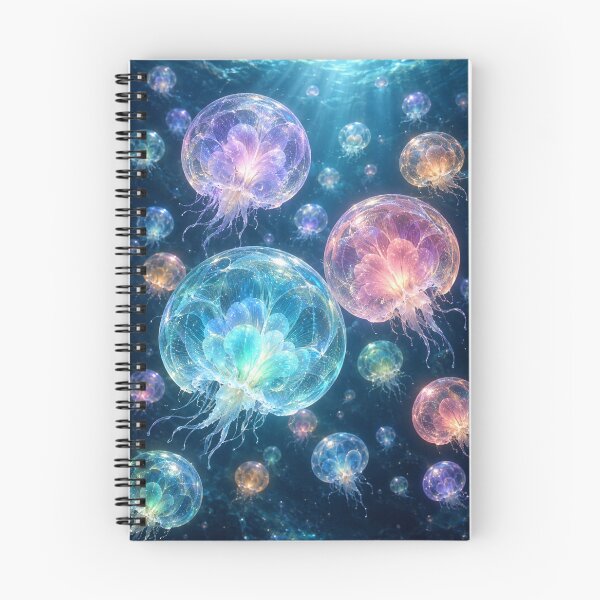 Item preview, Luminous Orbs – Glowing Fantasy Jellyfish designed and sold by SEIMEI2025.