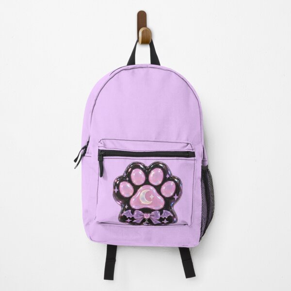Item preview, Pink Gothic Cat Paw Moon Bow designed and sold by Artistprinter.