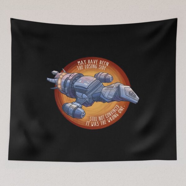 Item preview, Firefly You Can’t Take The Sky From Me Retro Sci-Fi Spaceship 2 designed and sold by Briancreek-A.