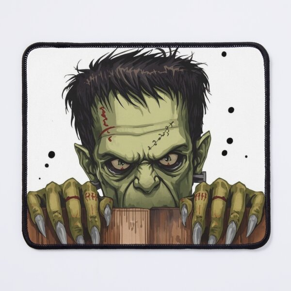 Item preview, Scary Frankenstein Monster Breaking Through Wall designed and sold by bakosshops.