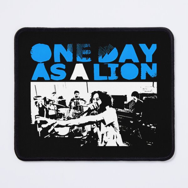 Item preview, One Day As A Lion Band designed and sold by FANART ⭐ ⭐ ⭐ ⭐ ⭐.