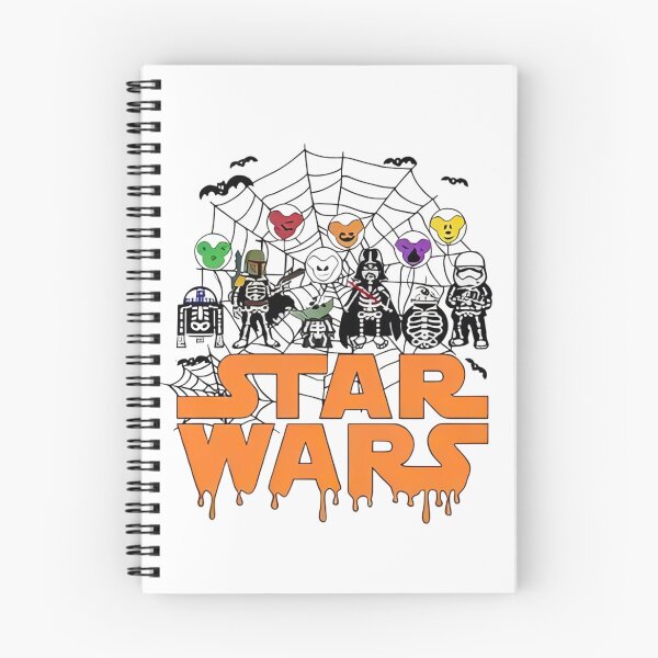 Aperçu de l'œuvre Personnages squelettes de Star Wars pour Halloween créée et vendue par Bindamasc.
