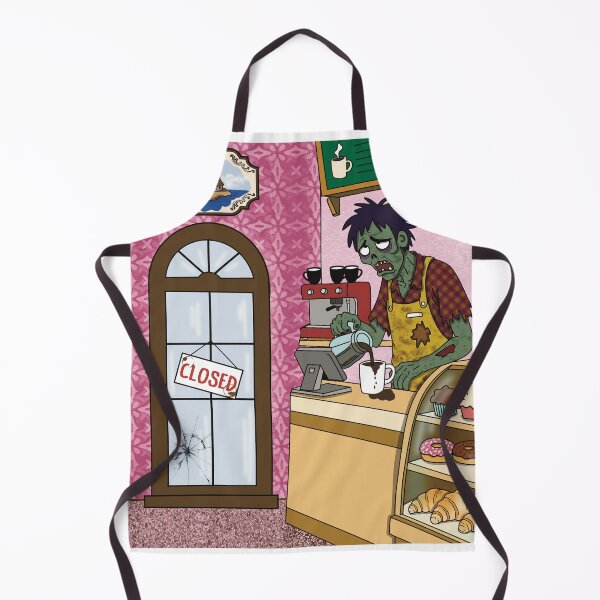 Item preview, Halloween Zombie | Cafeteria Worker designed and sold by Becky-Poppins.