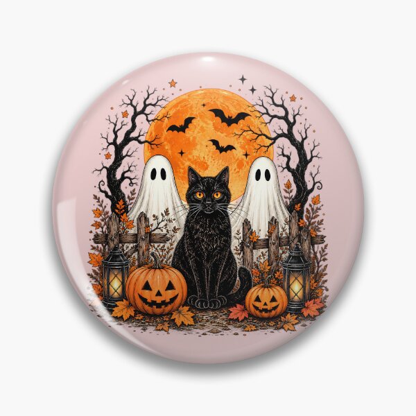 Item preview, Black Cat & Pumpkins Boxy designed and sold by nasr-say.