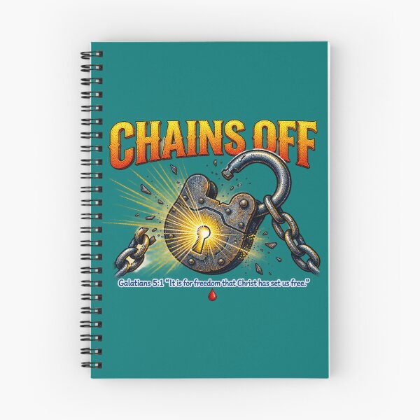 Item preview, Chains Off Galatians 5:1 Christian Freedom Art designed and sold by Francisbb.