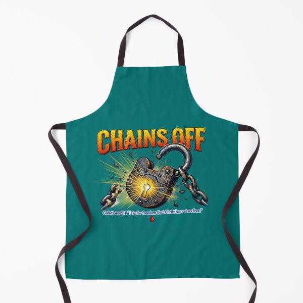 Item preview, Chains Off Galatians 5:1 Christian Freedom Art designed and sold by Francisbb.
