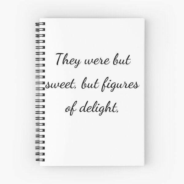 Item preview, “They were but sweet, but figures of delight,” - handwriting black designed and sold by ariksworld.