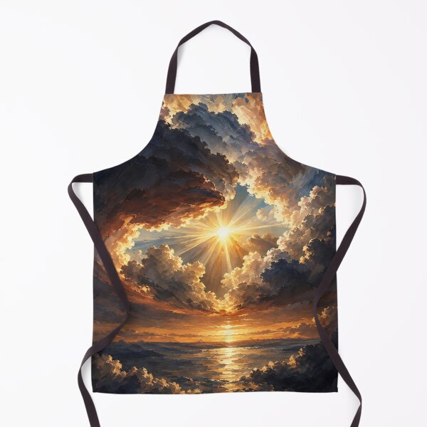 Item preview, Golden Light Through Storm Clouds designed and sold by elarisstudio.
