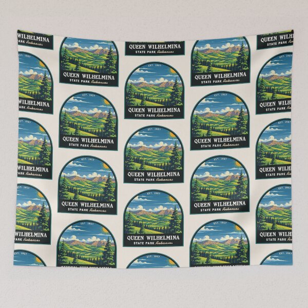 Item preview, Queen Wilhelmina State Park (Arkansas), USA designed and sold by PinkandP.