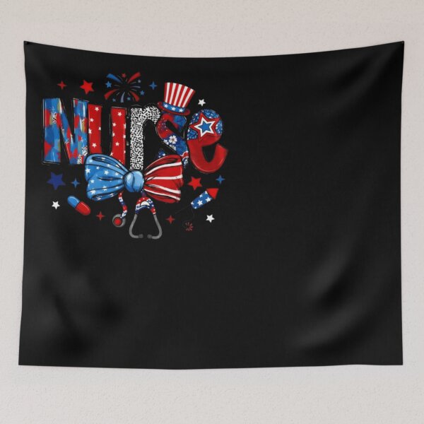 Item preview, American Spirit Nurse Graphic designed and sold by ghanagjkiyf.
