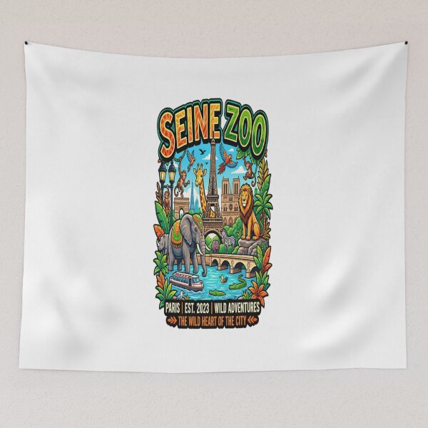 Item preview, Seine Zoo Paris – Wild Adventures in the Heart of the City designed and sold by ActionForge.