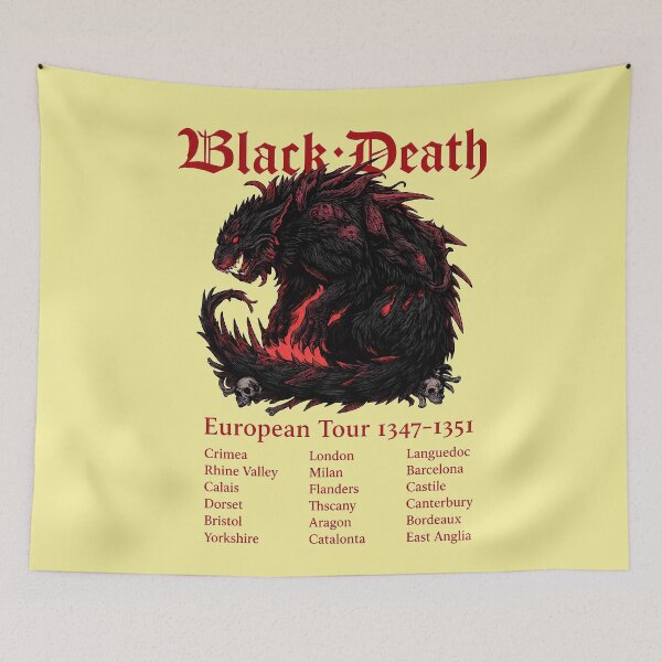 Item preview, Black Death European Tour 1347 1351 designed and sold by nasr-say.