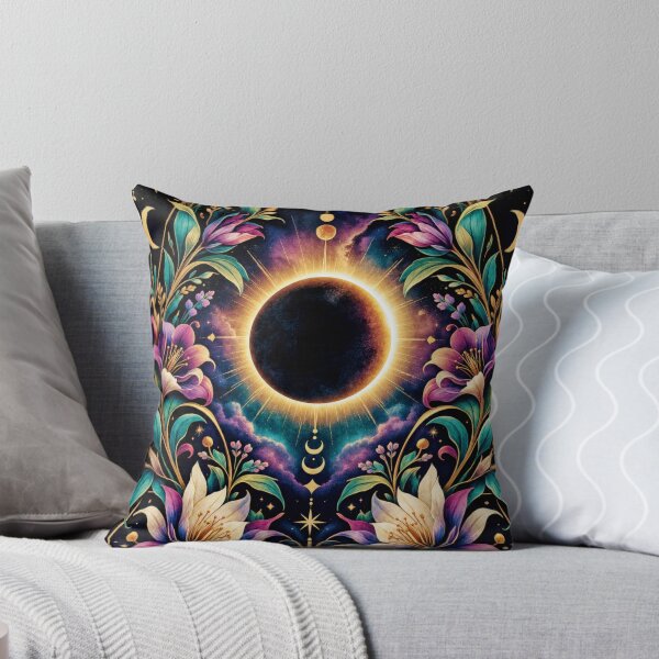 Item preview, Celestial Eclipse Botanical Moon Garden designed and sold by PrintBreeze.