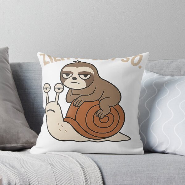 Item preview, Don't be such a sloth on a snail designed and sold by niedi18.