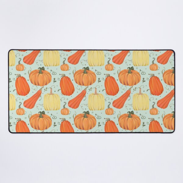 Item preview, Autumn Pumpkin and Gourd Harvest Pattern designed and sold by Sagi Jane Art.