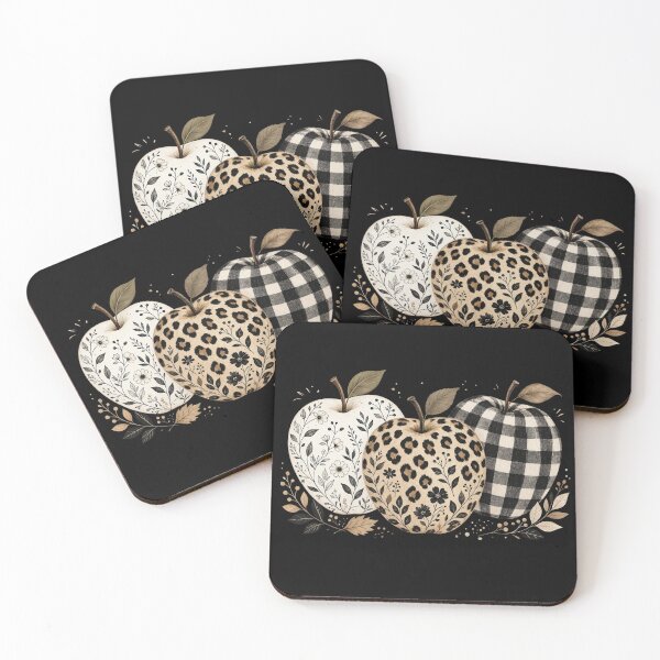 Item preview, Coquette Apple Floral Leopard Checkered Apple Picking Season designed and sold by CF_VintageDesign.