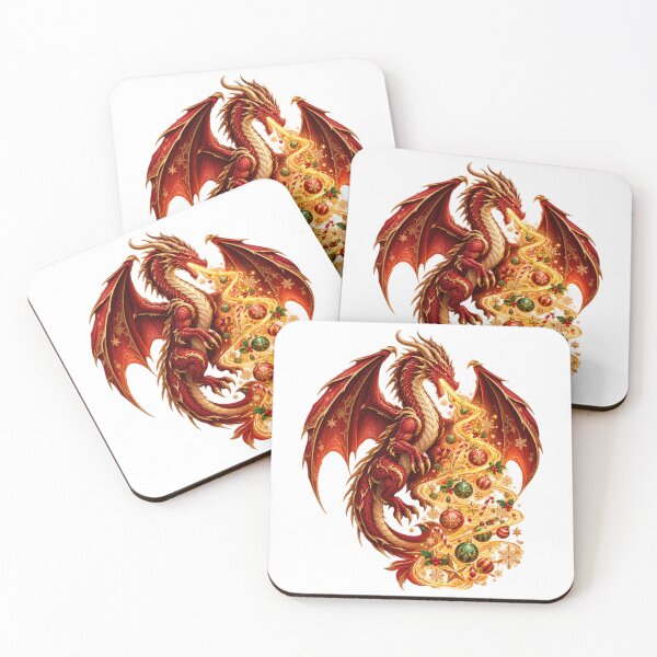 Item preview, Christmas Fire-Breathing Dragon  designed and sold by ESSClothing.