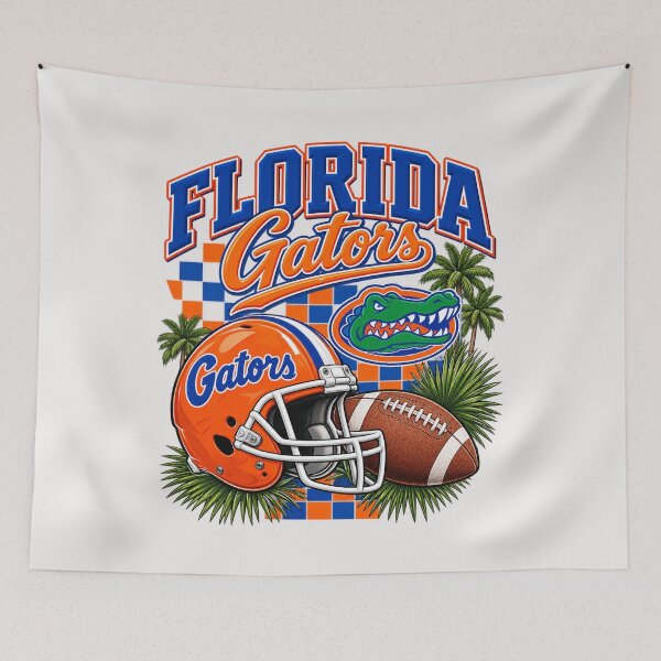 Aperçu de l'œuvre Football américain des Florida Gators créée et vendue par Psychweet.