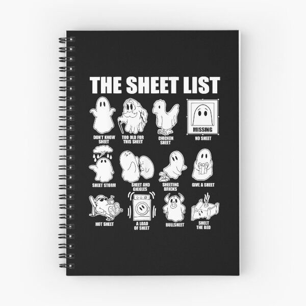 Item preview, Halloween funny shirt Boo Sheet Halloween the sheet list  designed and sold by Taniyah Gomes.