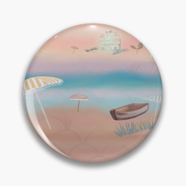 Item preview, Faded Art Deco Resort designed and sold by The Flying Bunny Studio.