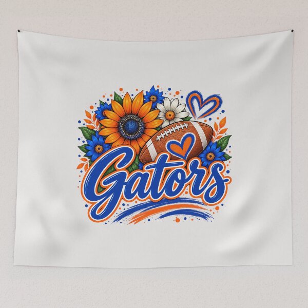 Aperçu de l'œuvre Football américain des Florida Gators créée et vendue par Psychweet.